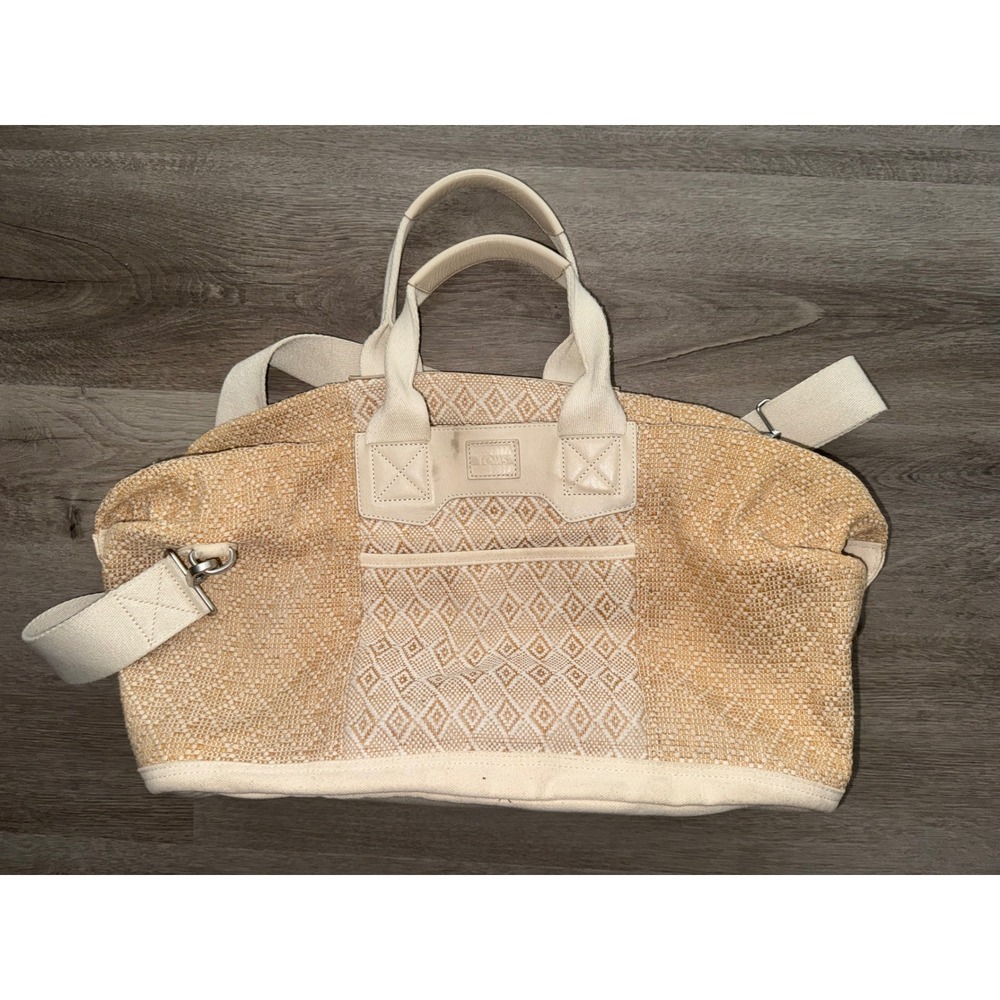 TOMS Mixed Woven Weekender Bag